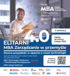 Read more about the article Technopark Gliwice Partnerem Studiów MBA 4.0. Politechniki Śląskiej