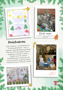 Read more about the article Świąteczna zbiórka dla Rodzinnego Domu Dziecka