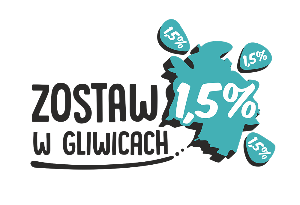 logo zostaw 1,5% w Gliwicach